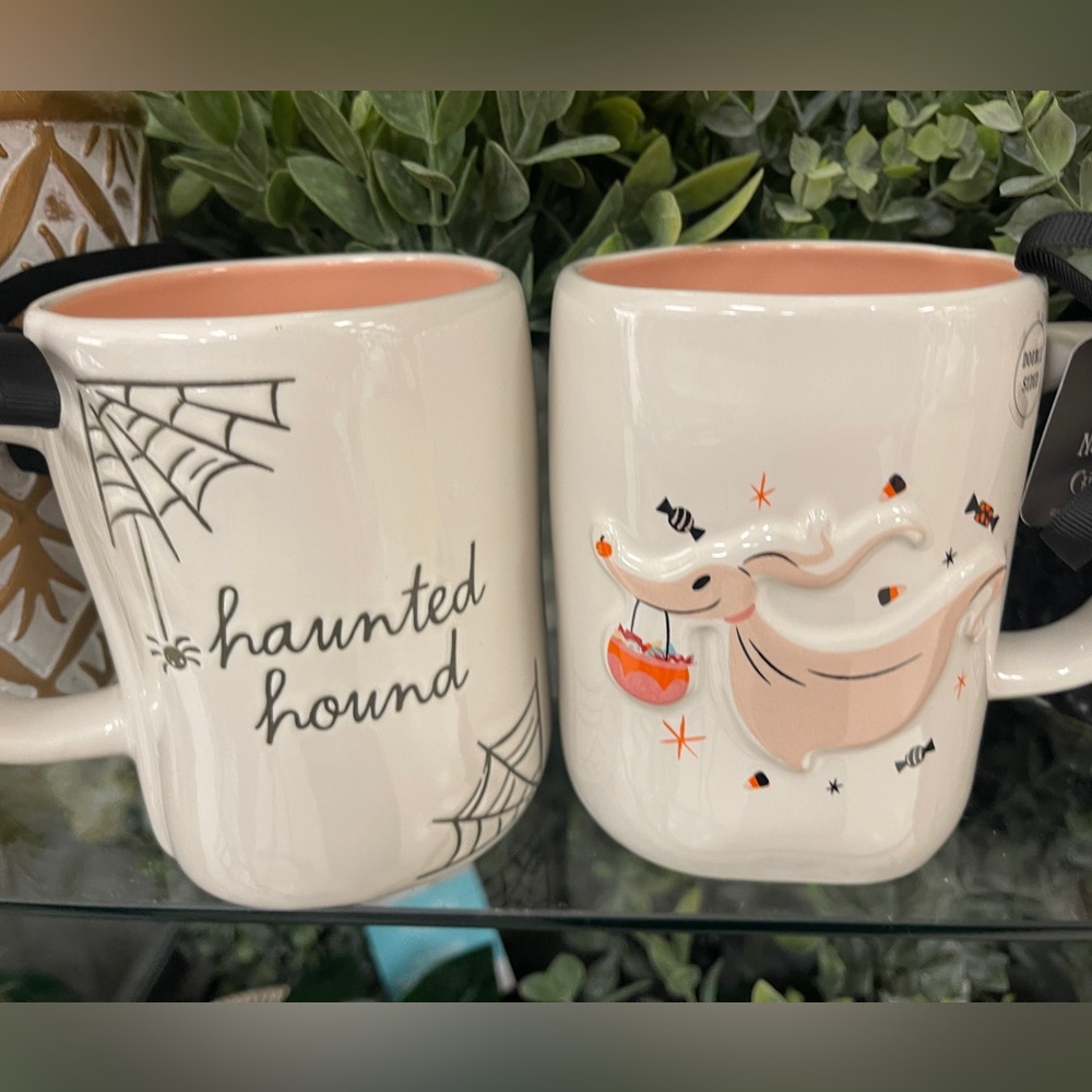 Disney Nightmare Before Christmas Zero A Haunted Hound Halloween Dog Mug NWT